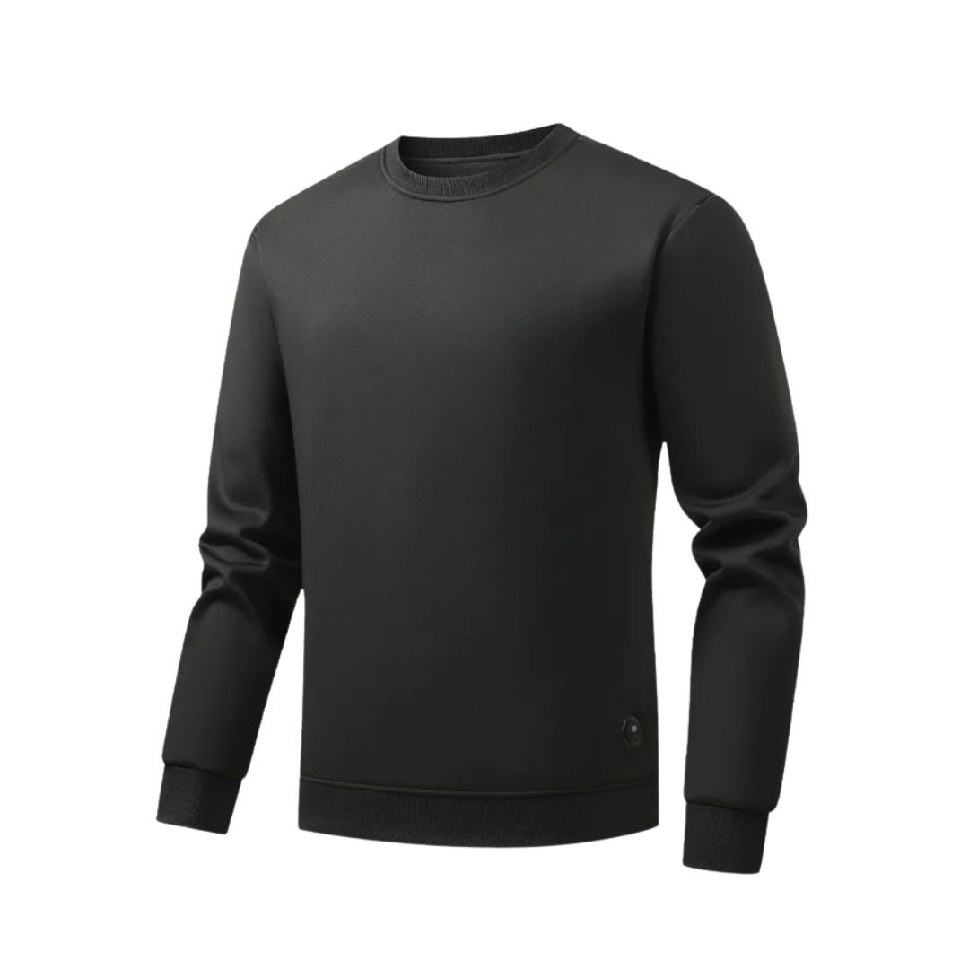 EvoTherm Heated Pullover Top Men - Black