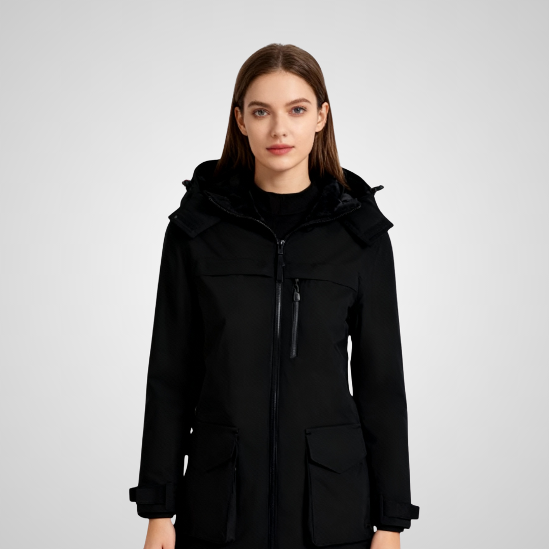 EvoTherm Heated Thermal Coat Women - Black