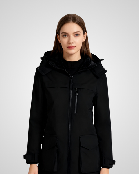 EvoTherm Heated Thermal Coat Women - Black