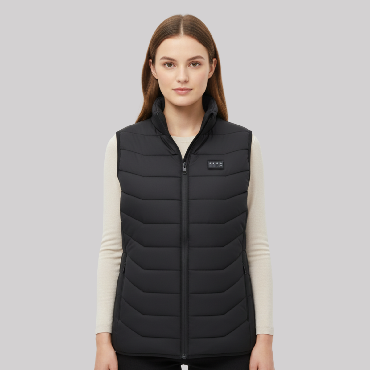 Woman Heated Vest - Black