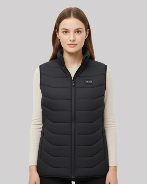 Woman Heated Vest - Black