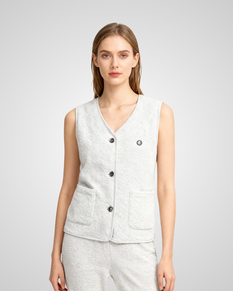 EvoTherm Stylish Vest Women - White