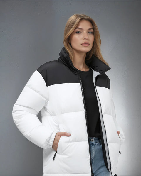 EvoTherm Heated Ski Coat Women - White