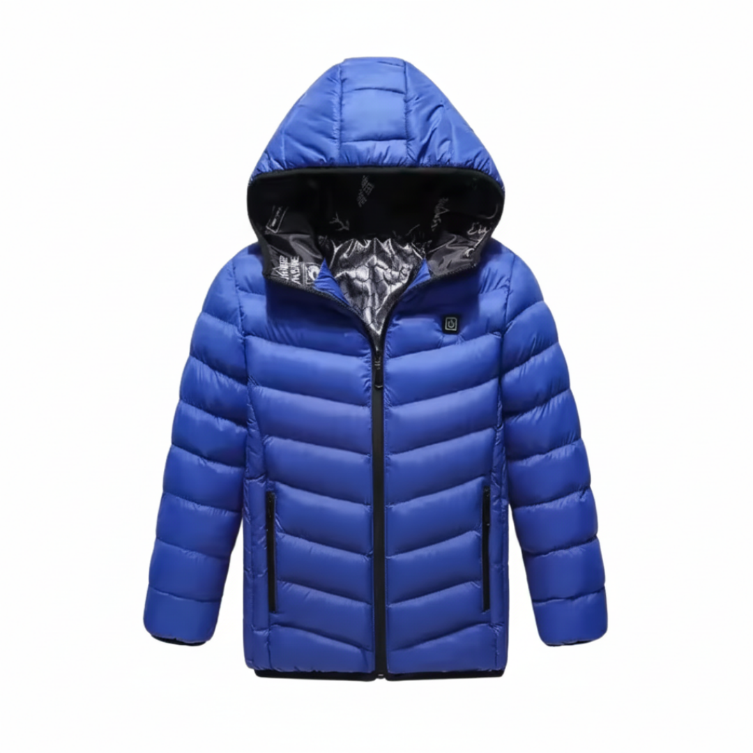 EvoTherm Kid's Heating Puffer Jacket - Blue