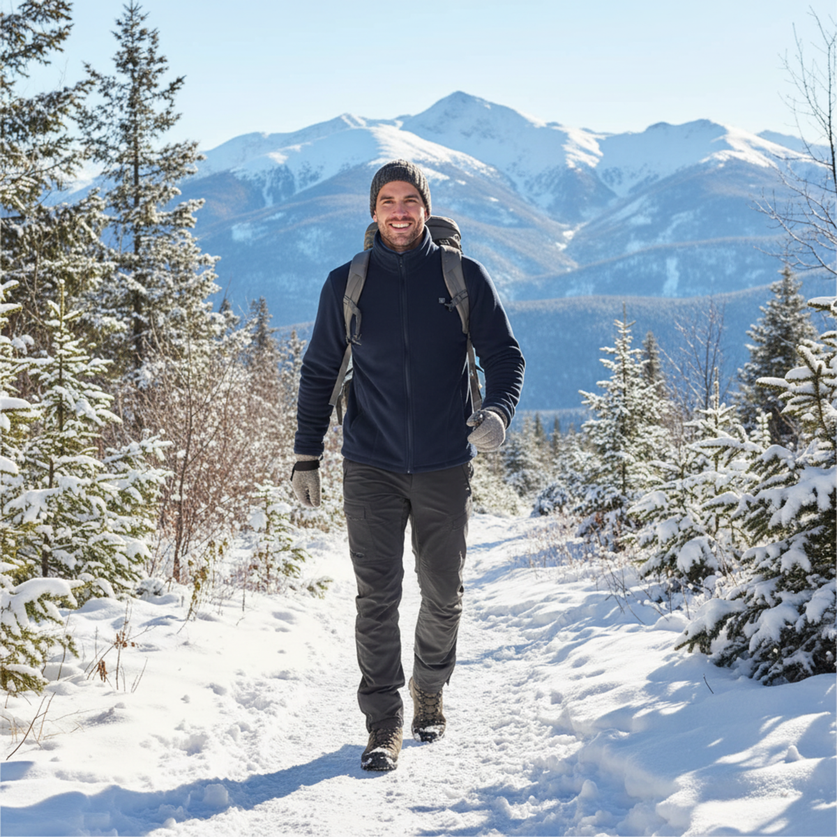 Smart Heated Fleece Jacket