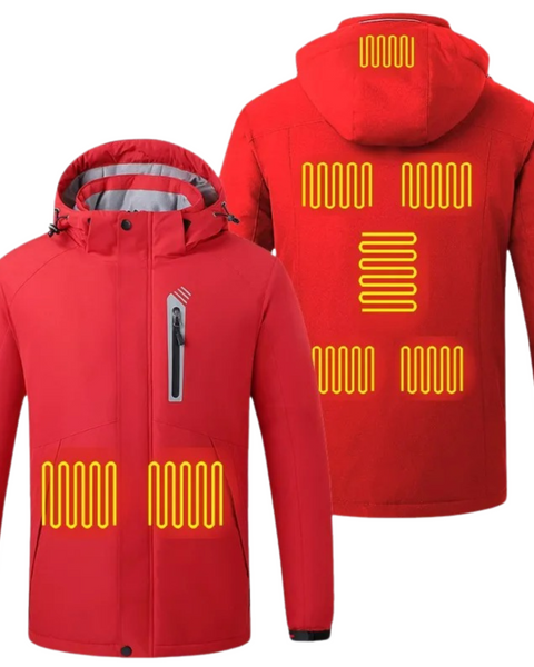 EvoTherm Titan Men's Heated Jacket - Red