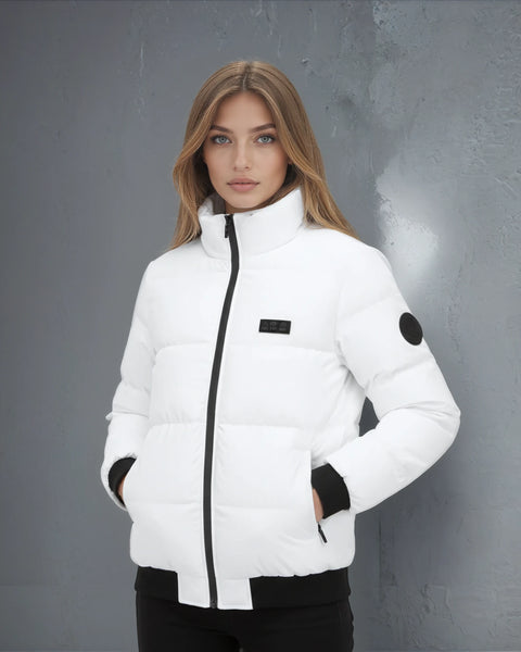 EvoTherm Heated Puffer Jacket Women - White