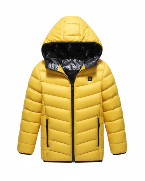 EvoTherm Kid's Heating Puffer Jacket - Yellow