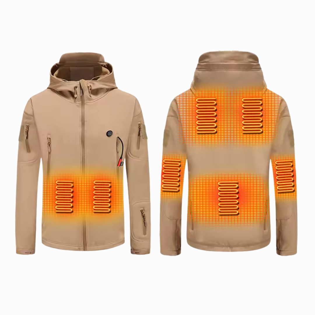 EvoTherm Heated Coat Men - Khaki