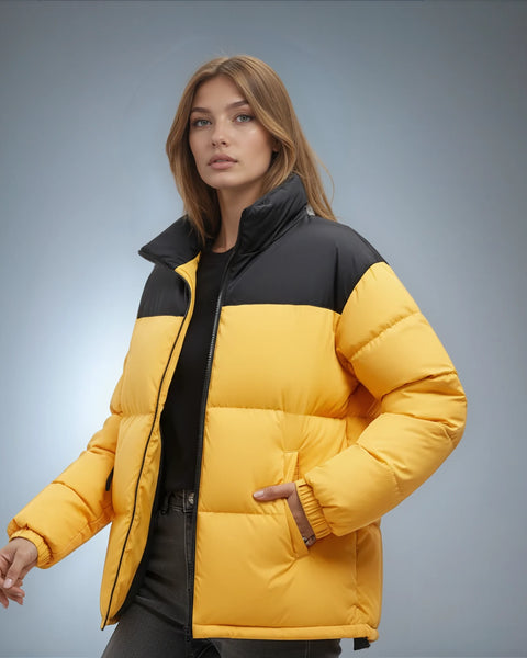 EvoTherm Heated Ski Coat Women - Yellow