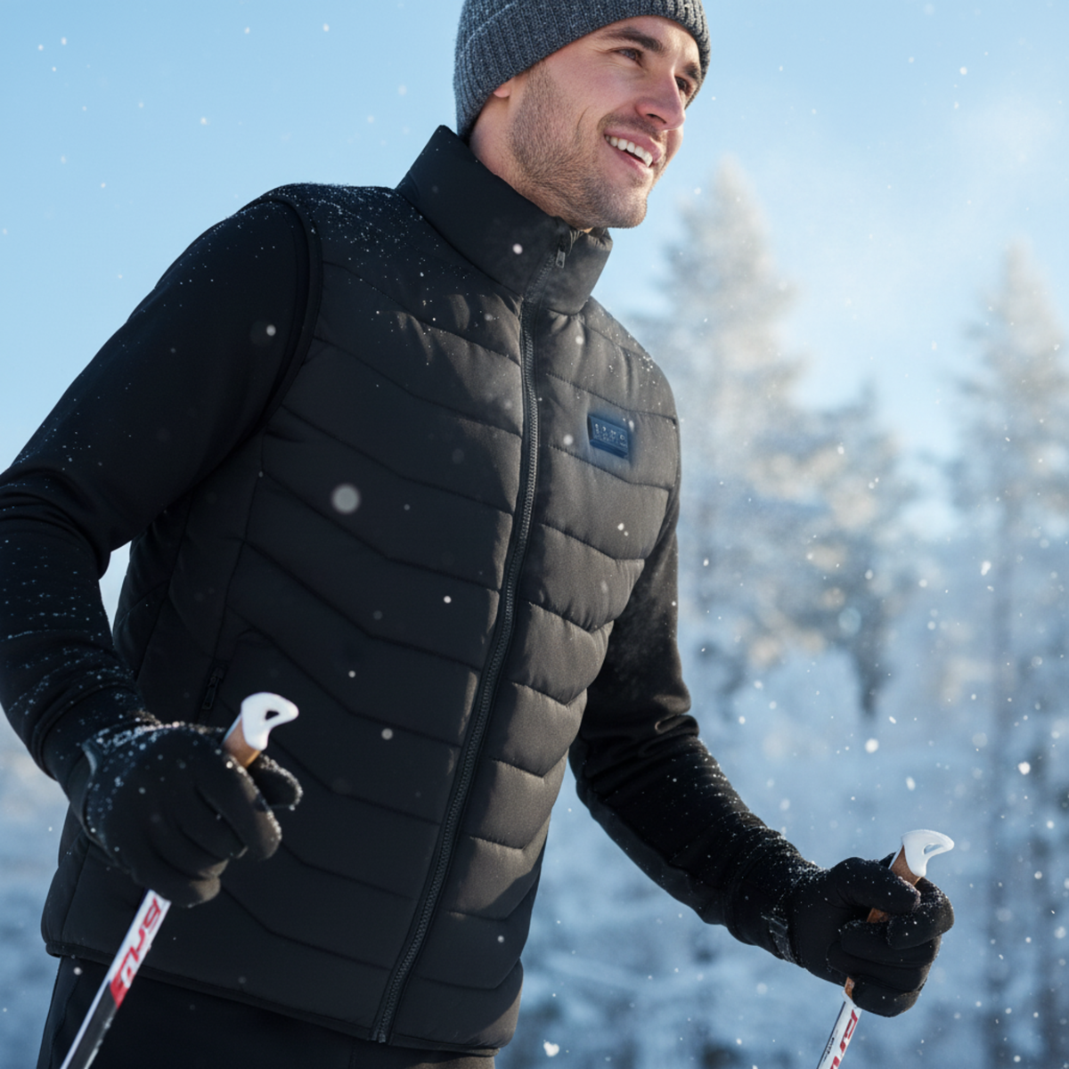 Man Heated Vest - Black