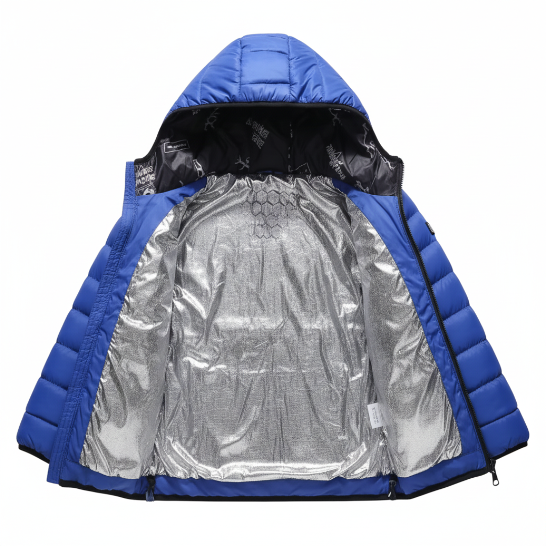 EvoTherm Kid's Heating Puffer Jacket - Blue
