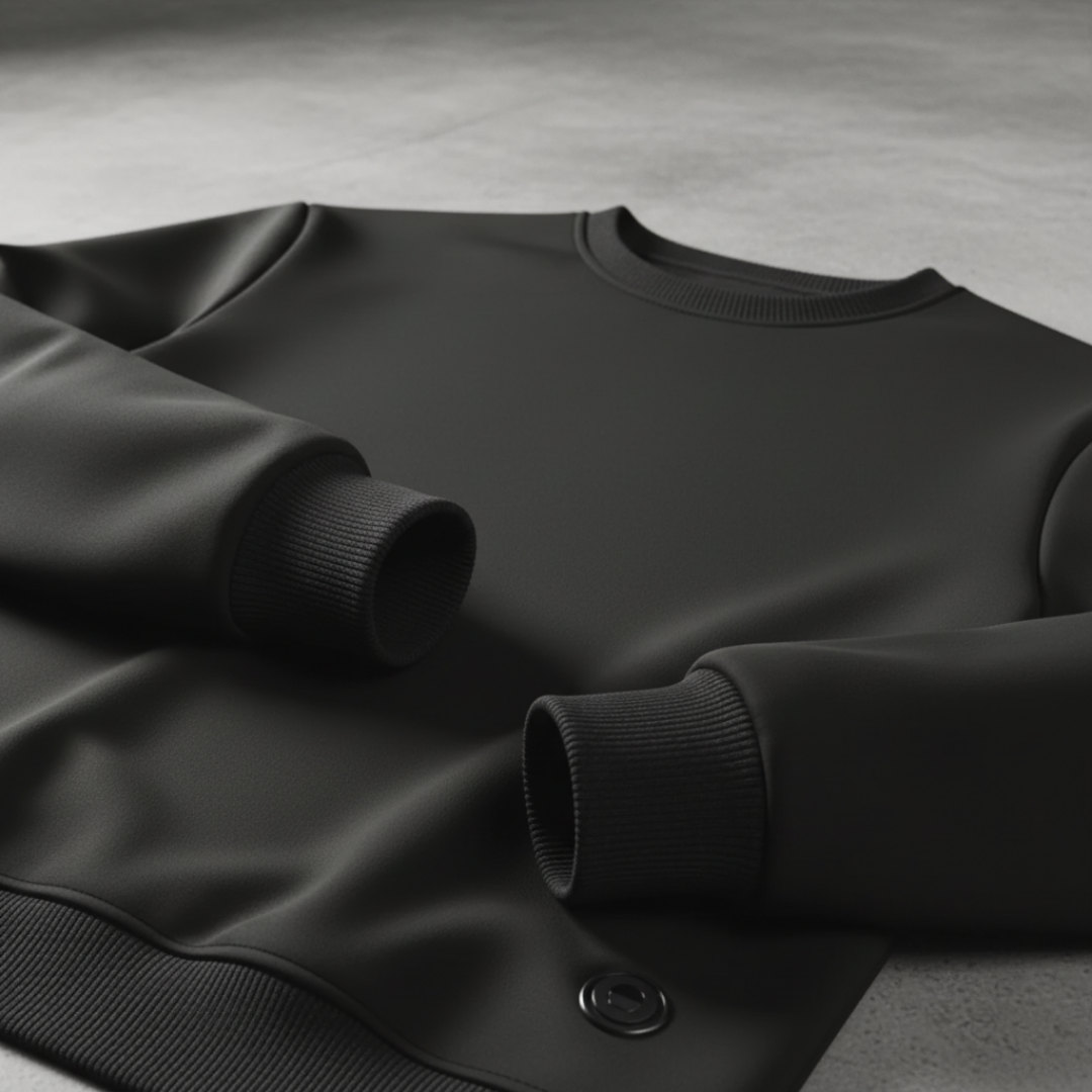 EvoTherm Heated Pullover Top Men - Black