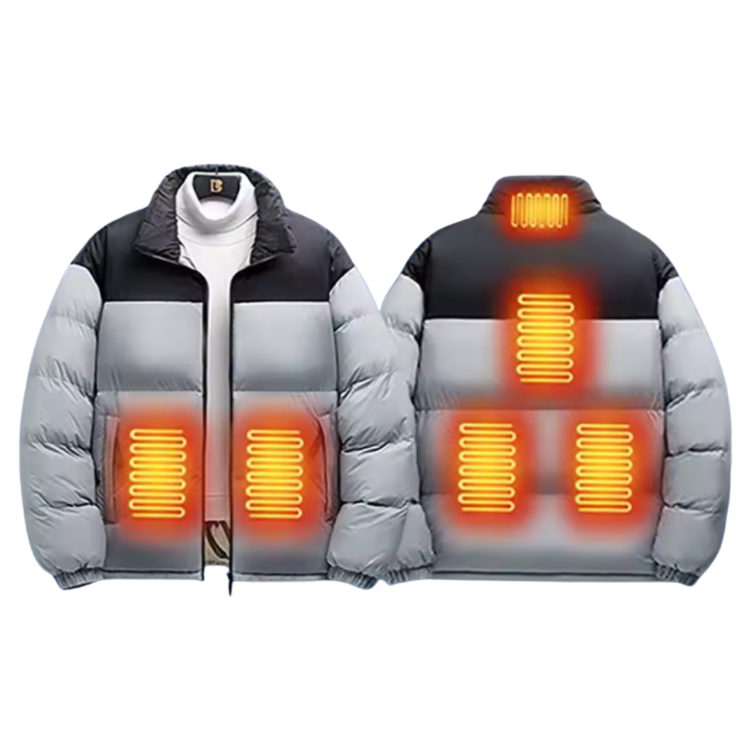 EvoTherm Heated Ski Coat Women - Gray