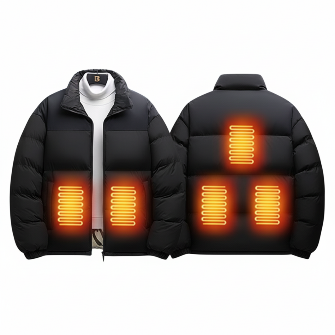 EvoTherm Heated Ski Coat Women - Black