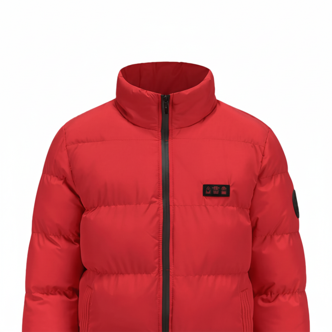 EvoTherm Heated Puffer Jacket Men - Red