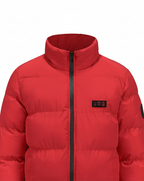 EvoTherm Heated Puffer Jacket Men - Red