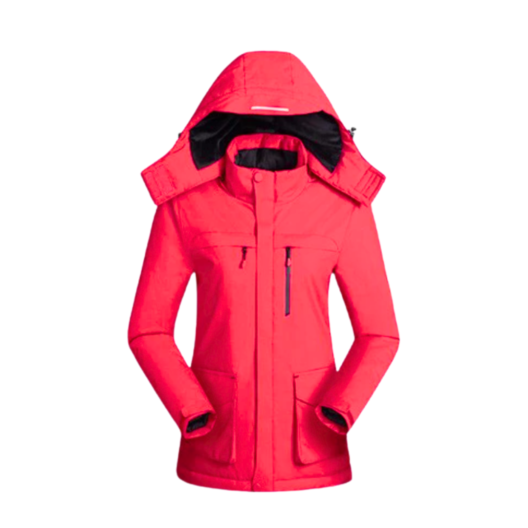 EvoTherm Heated Thermal Coat Women - Red