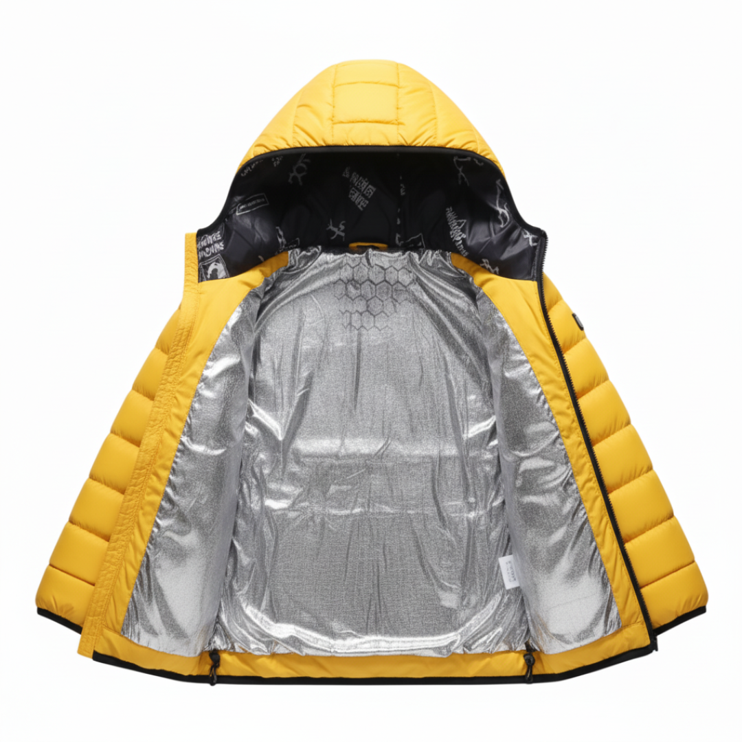EvoTherm Kid's Heating Puffer Jacket - Yellow