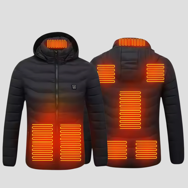 EvoTherm Men’s Stealth Heated Jacket – Black