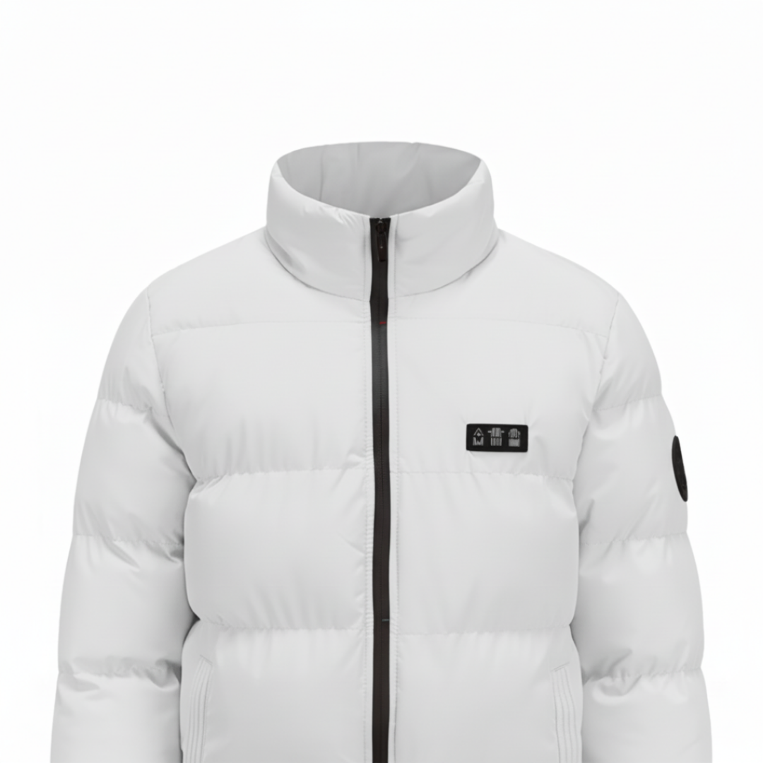 EvoTherm Heated Puffer Jacket Men - White