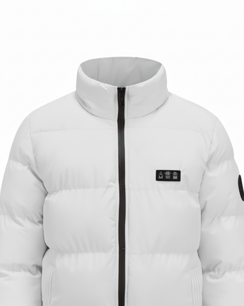 EvoTherm Heated Puffer Jacket Men - White