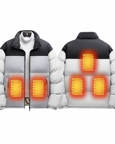 EvoTherm Heated Ski Coat Women - White