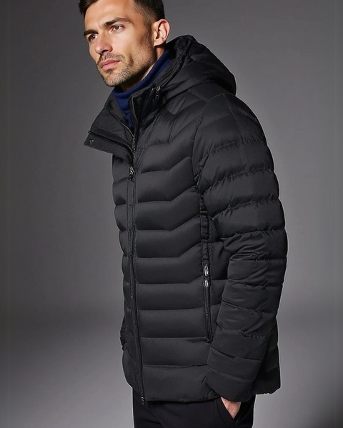 EvoTherm Men’s Stealth Heated Jacket – Black