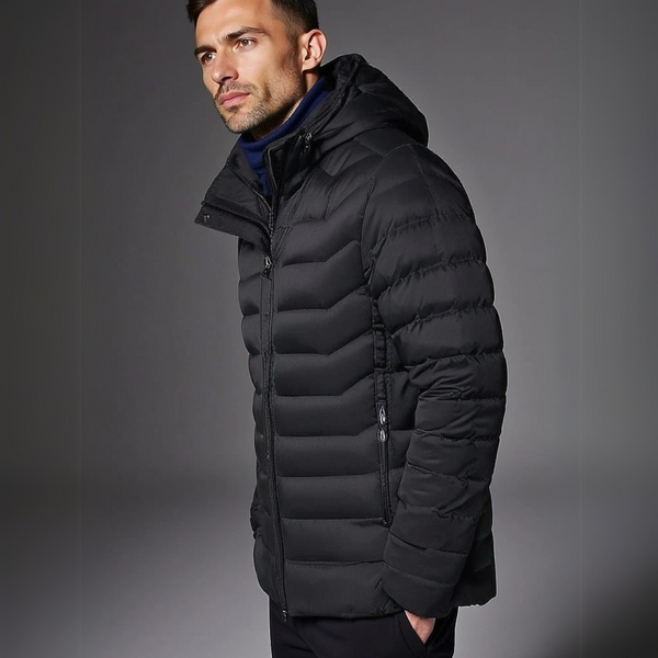 EvoTherm Men’s Stealth Heated Jacket – Black