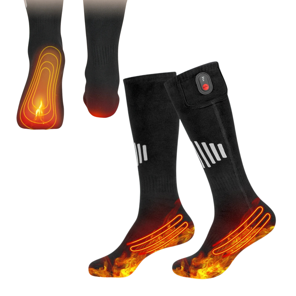 EvoTherm 5V Dual-Tone Heated Socks