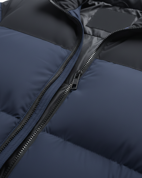EvoTherm Heated Ski Coat Women - Navy